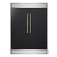 thumbnail image 1 of Forno Maderno 2-28-Inch Wide Convertible Refrigerator/Freezer in Black, Decorative Trim, 27.2 cu.ft, 84-Inch High, 1 of 12
