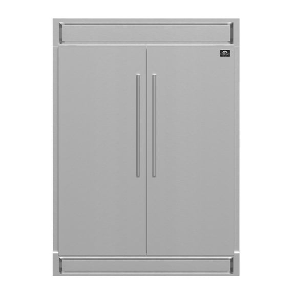 Forno Maderno 2-Piece 56-Inch Convertible Refrigerator/Freezer, 27.2 cu.ft.
