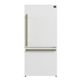 thumbnail image 1 of Forno FFFFD178531W 17.2 Cu. Ft. White Counter-Depth Bottom-Freezer Refrigerator, 1 of 4