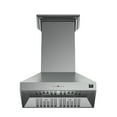 thumbnail image 1 of Forno Orvieto 36-Inch Wall Mount Range Hood, LED Lighting, Heavy Duty, Stainless Steel, 1 of 5