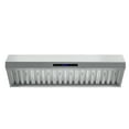 thumbnail image 1 of Forno Palazzo 60-Inch Wall Mounted Range Hood, Stainless Steel, Heavy Duty Baffle Filters, Remote Control, 1 of 5
