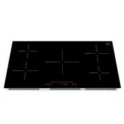Forno Parco 36-Inch Induction Cooktop, 5 Zones, 10,200W Total Power, Touch Control, 9 Power Levels, Booster Function