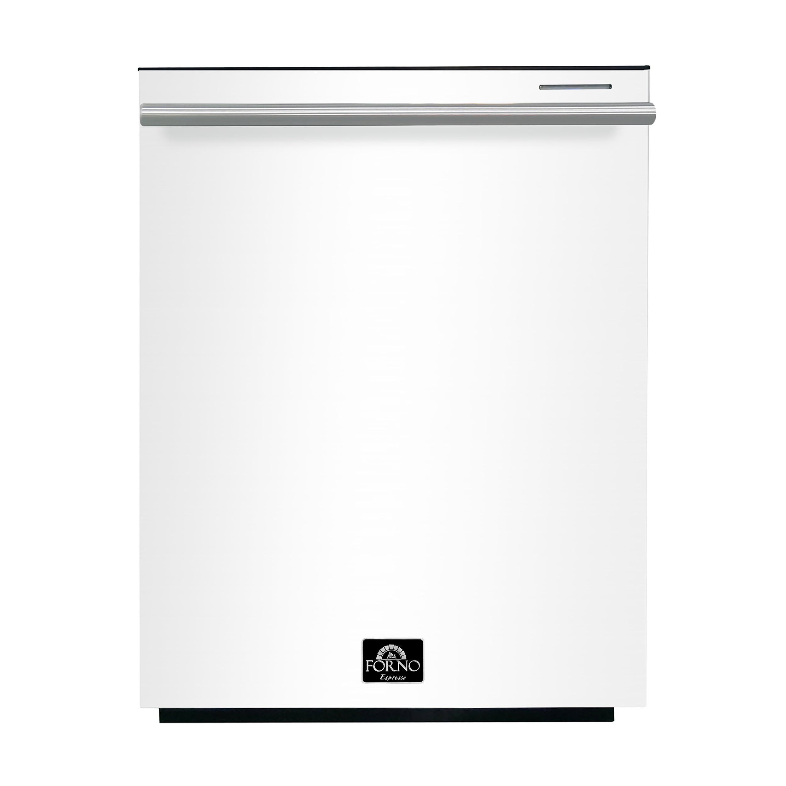 Forno 24-Inch White Stainless Steel Top Control Dishwasher