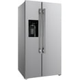 thumbnail image 1 of Forno Salerno 36-Inch Side-by-Side Stainless Steel Refrigerator, 20 cu.ft, ENERGY STAR Certified, 1 of 8