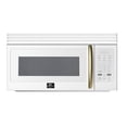 thumbnail image 1 of Forno Scalo 30-Inch Over the Range Microwave, White – 1.6 cu.ft, 300 CFM Vent, Touch Control, LED Light, 1 of 5