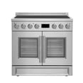 thumbnail image 1 of Forno Torino 36 Inch French Door Induction Range with Air Fryer and True Convection Oven, 1 of 5