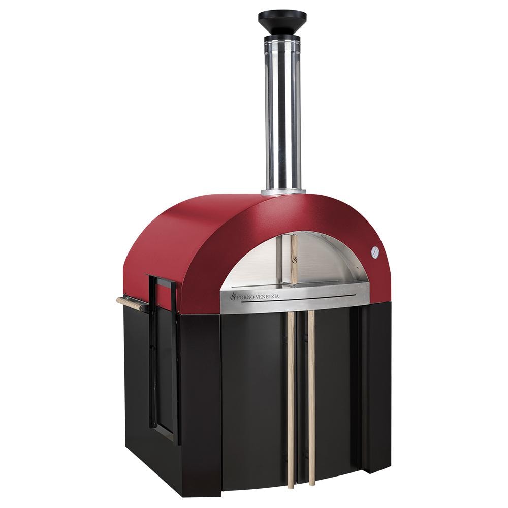 Forno Venetzia Bellagio 300 44-Inch Outdoor Wood-Fired Pizza Oven - Red - image 1 of 6