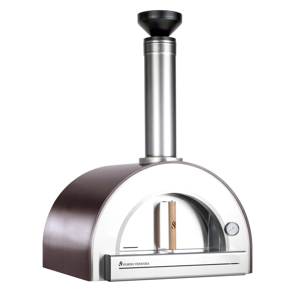 Copper Stainless Steel Outdoor Wood-Fired Pizza Oven