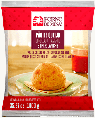 Forno de Minas Cheese Rolls Super Large Size 35.27 oz - Pao de Queijo Tamanho Super Lanche