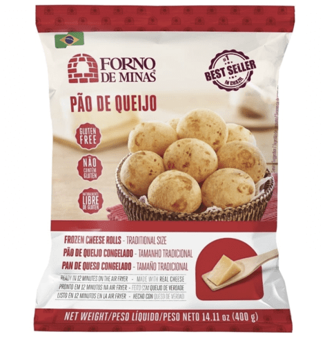 Forno de Minas Brazilian Cheese Bread 14.1 oz | Pack of 3 | Pao de Queijo
