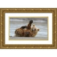 thumbnail image 1 of Forns, Alfred 14x10 Gold Ornate Wood Framed with Double Matting Museum Art Print Titled - High Five, 1 of 4