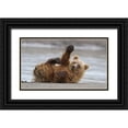 thumbnail image 1 of Forns, Alfred 18x12 Black Ornate Wood Framed with Double Matting Museum Art Print Titled - High Five, 1 of 4