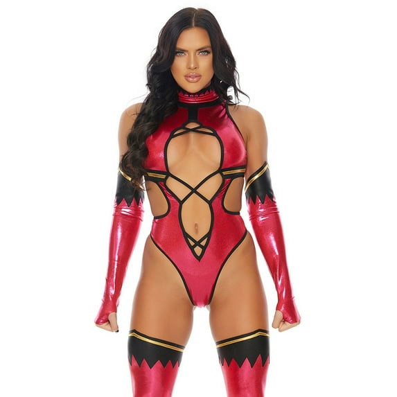 Forplay FINISH HIM! Sassy Video Game Costume