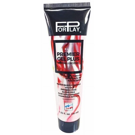 Forplay Premier Gel Plus Water Based Personal Unisex Lubricant, 1.25 oz
