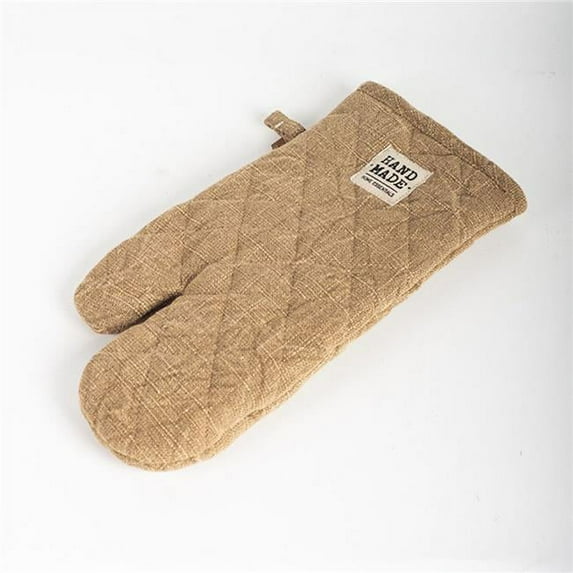 Forpost FP-IMT-090-G-B Beige Stone Washed Cotton Oven Mitt
