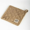 thumbnail image 1 of Forpost FP-IMT-090-H-B Beige Stone Washed Cotton Pot Holder, 1 of 1