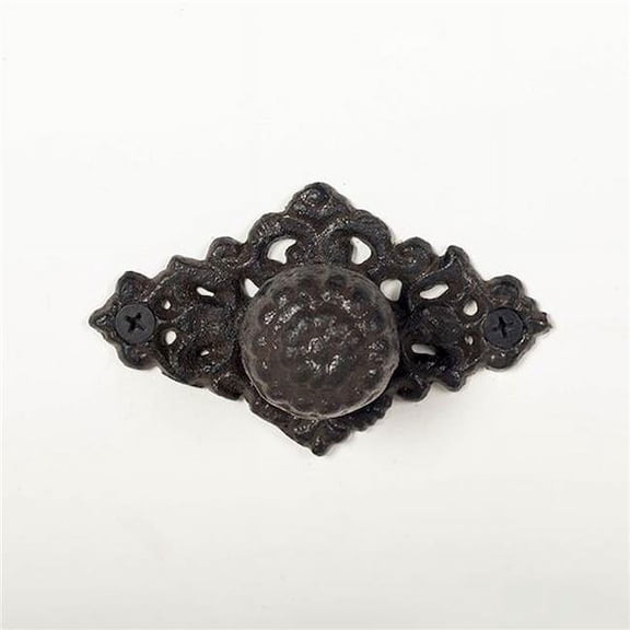 Forpost FP-KIN-075-B Decorative Cast Iron Drawer Knob
