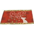 thumbnail image 1 of Forpost FP-TXPC-107 Red Tapestry with Reindeer & Ornaments Placemat, 1 of 1