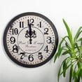 thumbnail image 1 of Forpost  Round Metal Wall Clock, 1 of 1