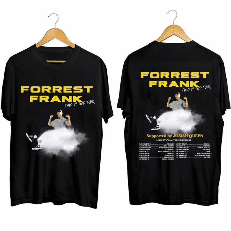 Forrest Frank Child Of God Tour 2025 Shirt, Forrest Frank Fan Shirt
