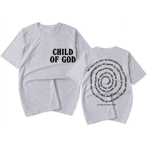 Forrest Frank Child of God Tour Part II Unisex Vintage-Inspired Cotton Tee