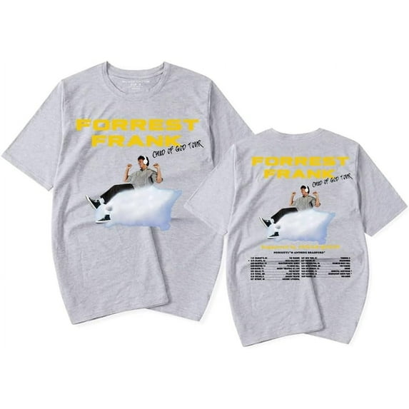 Forrest Frank Child of God Tour Unisex New Vintage - Inspired Short Sleeve T - Shirt
