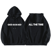 CARPE OMNIA Forrest Frank Merch God is Good Vintage Hoodie All The Time Graphic Print Winter Fans Casual Fashion Long Sleeve Hooded Sweatshirt
