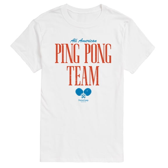 Forrest Gump - All American Ping Pong Team - Men's Short Sleeve Graphic T-Shirt