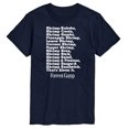 thumbnail image 1 of Forrest Gump - Bubbas Shrimp List - Men's Short Sleeve Graphic T-Shirt, 1 of 5
