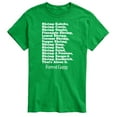 thumbnail image 1 of Forrest Gump - Bubbas Shrimp List - Men's Short Sleeve Graphic T-Shirt, 1 of 5