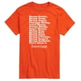 thumbnail image 1 of Forrest Gump - Bubbas Shrimp List - Men's Short Sleeve Graphic T-Shirt, 1 of 5