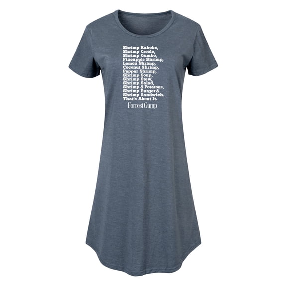 Forrest Gump - Bubbas Shrimp List - Women's Any Way Dress
