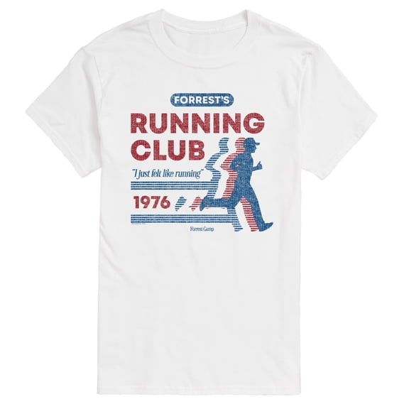 Forrest Gump - Forrests Running Club - Men's Short Sleeve Graphic T-Shirt
