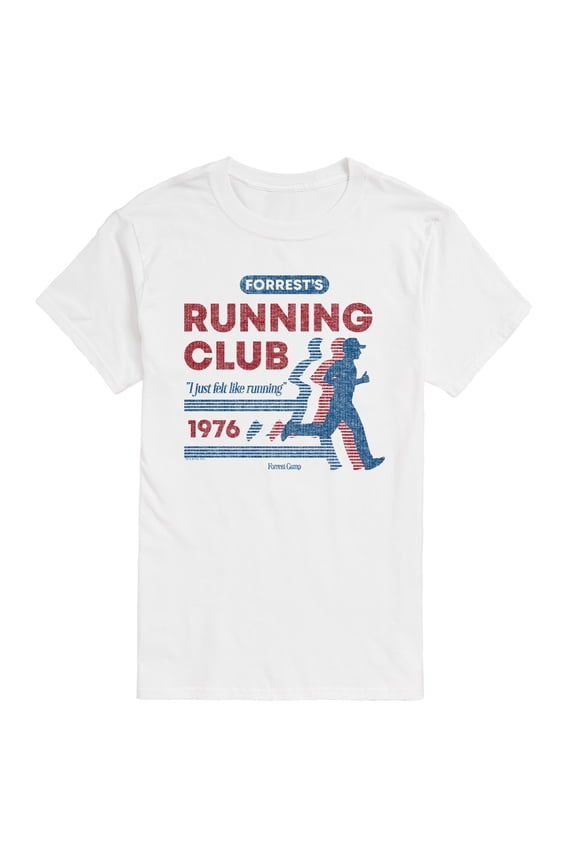 - Forrests Running Club Short Sleeve Graphic T-Shirt