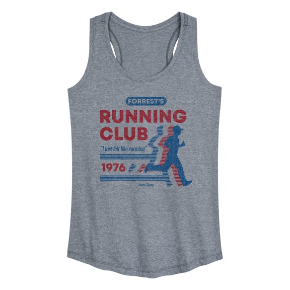 Forrest Gump - Forrests Running Club - Women's Racerback Graphic Tank