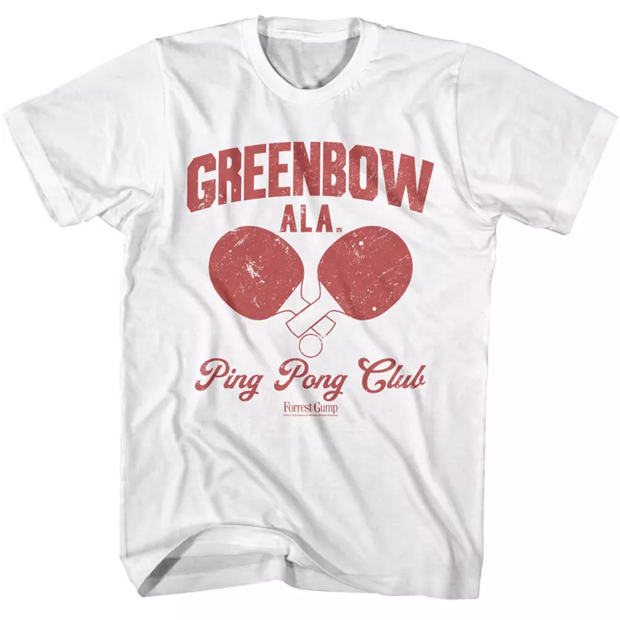 Forrest Gump Greenbow PingPong Club Men
