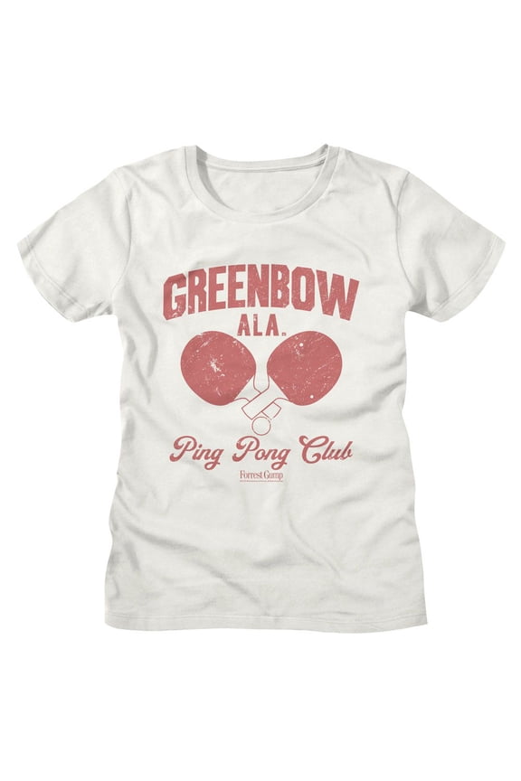 Forrest Gump Greenbow Ping-Pong Club Women's T Shirt