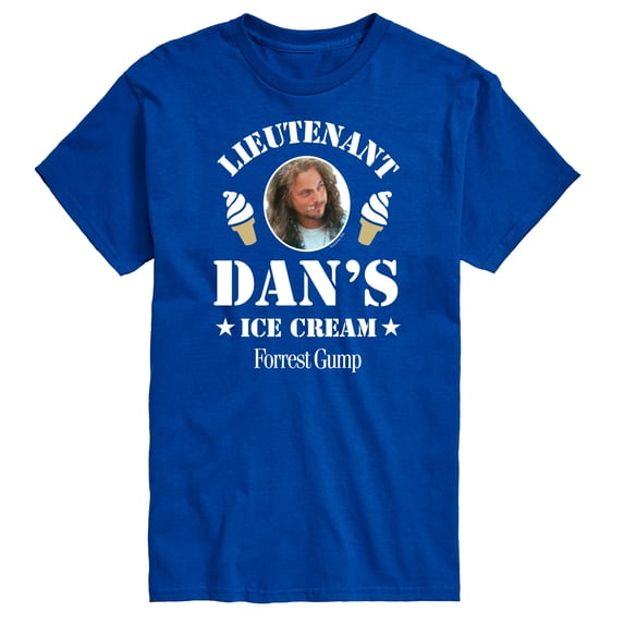 Forrest Gump - Lieutenant Dans Ices Cream - Men's Short Sleeve Graphic T-Shirt