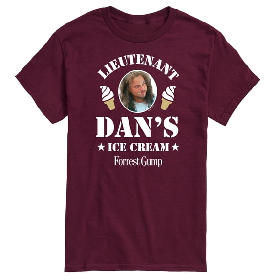 Forrest Gump - Lieutenant Dans Ices Cream - Men's Short Sleeve Graphic T-Shirt