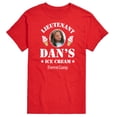 thumbnail image 1 of Forrest Gump - Lieutenant Dans Ices Cream - Men's Short Sleeve Graphic T-Shirt, 1 of 5