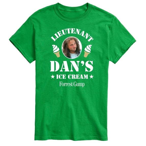 Forrest Gump - Lieutenant Dans Ices Cream - Men's Short Sleeve Graphic T-Shirt