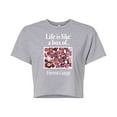thumbnail image 1 of Forrest Gump - Life Is Like A Box Of Chocolates - Juniors Cropped Cotton Blend T-Shirt, 1 of 5