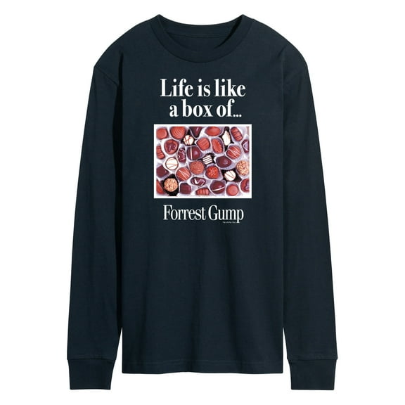 Forrest Gump - Life Is Like A Box Of Chocolates - Men's Long Sleeve T-Shirt