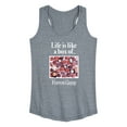 thumbnail image 1 of Forrest Gump - Life Is Like A Box Of Chocolates - Women's Racerback Tank Top, 1 of 5