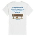 thumbnail image 1 of Forrest Gump - Miracles Happen Every Day  - Men's Short Sleeve Graphic T-Shirt, 1 of 5