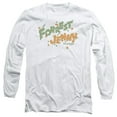 thumbnail image 1 of Forrest Gump Peas And Carrots Long Sleeve Adult 18/1 T-Shirt White, 1 of 1