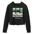 thumbnail image 1 of Forrest Gump - Run Forrest Run - Juniors Cropped Pullover Hoodie, 1 of 5