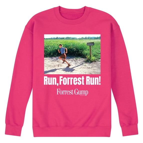 Forrest Gump - Run Forrest Run - Men's Crew Neck Fleece Pullover