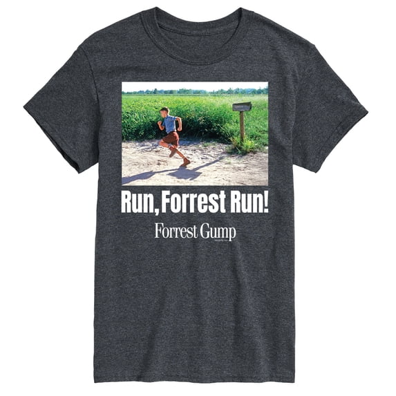 Forrest Gump - Run Forrest Run - Men's Short Sleeve Graphic T-Shirt