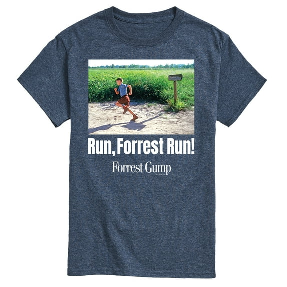Forrest Gump - Run Forrest Run - Men's Short Sleeve Graphic T-Shirt